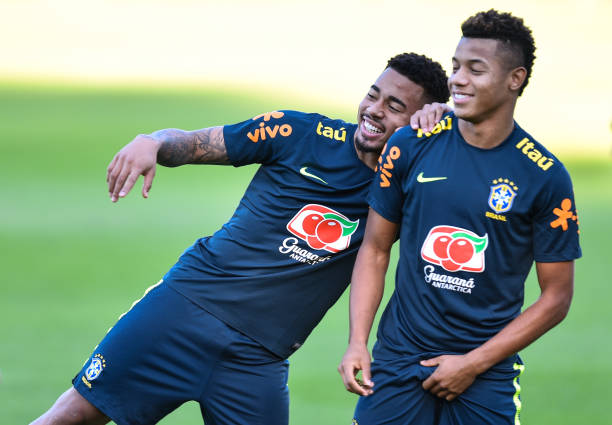 Brazil tập luyện - Bóng Đá