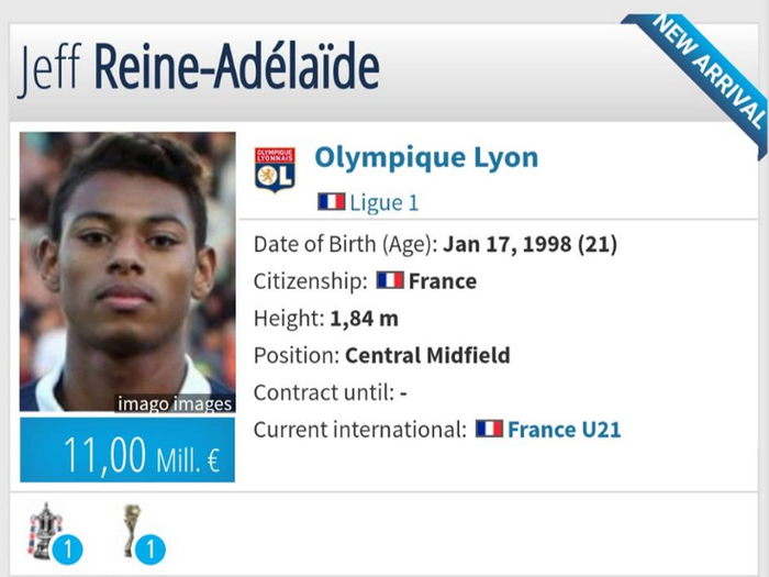 Jeff Reine-Adélaïde gia nhập Lyon - Bóng Đá