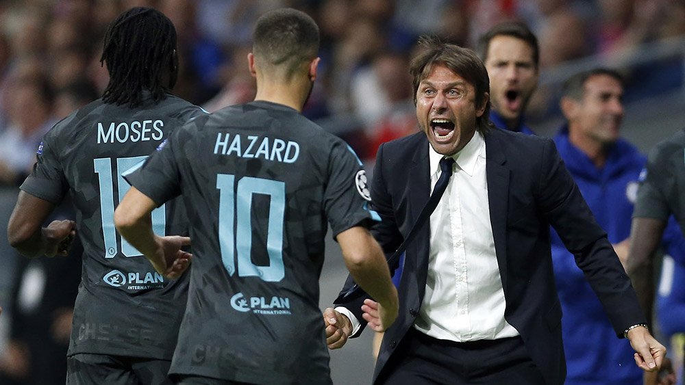 Conte tức giận sau khi Chelsea đánh bại Atletico Madrid - Bóng Đá