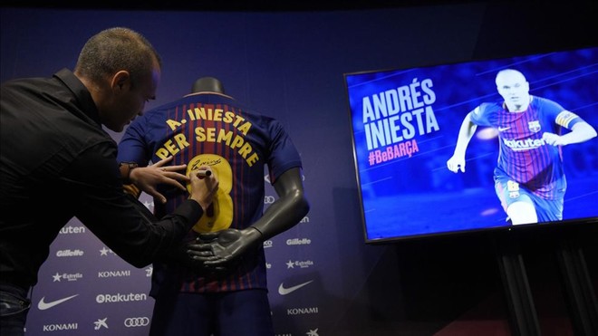 Hợp đồng trọn đời của Iniesta là như nào? - Bóng Đá