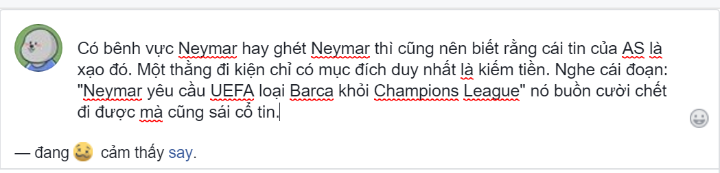 Yêu cầu UEFA loại Barca: Neymar có quá dại khờ? - Bóng Đá