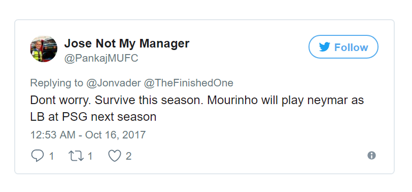 CĐV chế nhạo khả năng Mourinho chuyển đến PSG - Bóng Đá