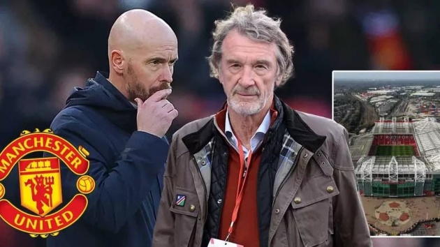 Ten Hag sẽ bị Sir Jim Ratcliffe trảm nếu không giúp M.U cải thiện - Bóng Đá