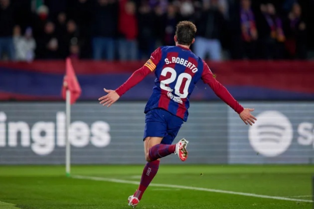 Chấm điểm Barca trong trận đấu với Almeria: Cứu tinh Sergi Roberto - Bóng Đá