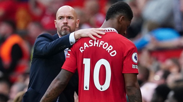 Số phận của Ten Hag có thể phụ thuộc vào sự trở lại của Rashford - Bóng Đá
