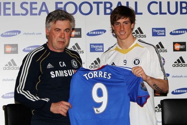 Torres là chân sút khét tiếng thế giới khi gia nhập Chelsea.
