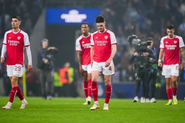 4 điều rút ra từ trận thua của Arsenal trước Porto - Bóng Đá