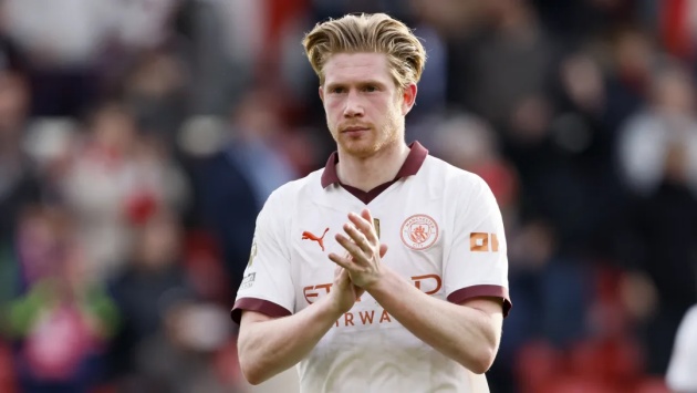 De Bruyne vẫn là nguồn sống của Man City.