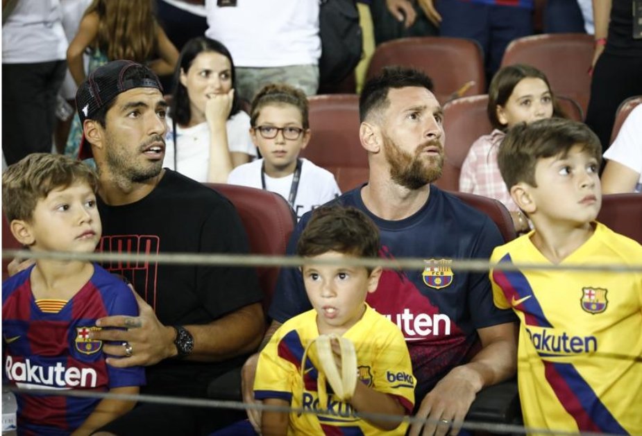 Quý tử nhà Messi ăn mừng cực đáng yêu trước khi Barca bỏ lỡ cơ hội - Bóng Đá