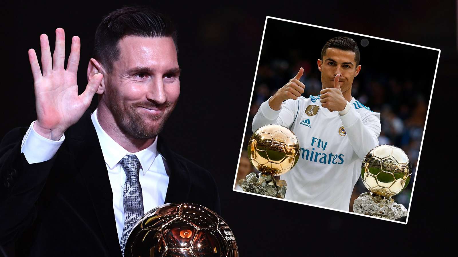 Messi: 'Tôi đau đớn khi Ronaldo nhận QBV thứ 5'