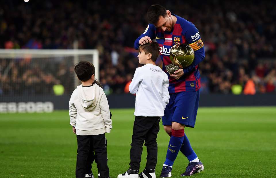 Lionel Messi reveals the six footballers his eldest son Thiago talks about - Bóng Đá