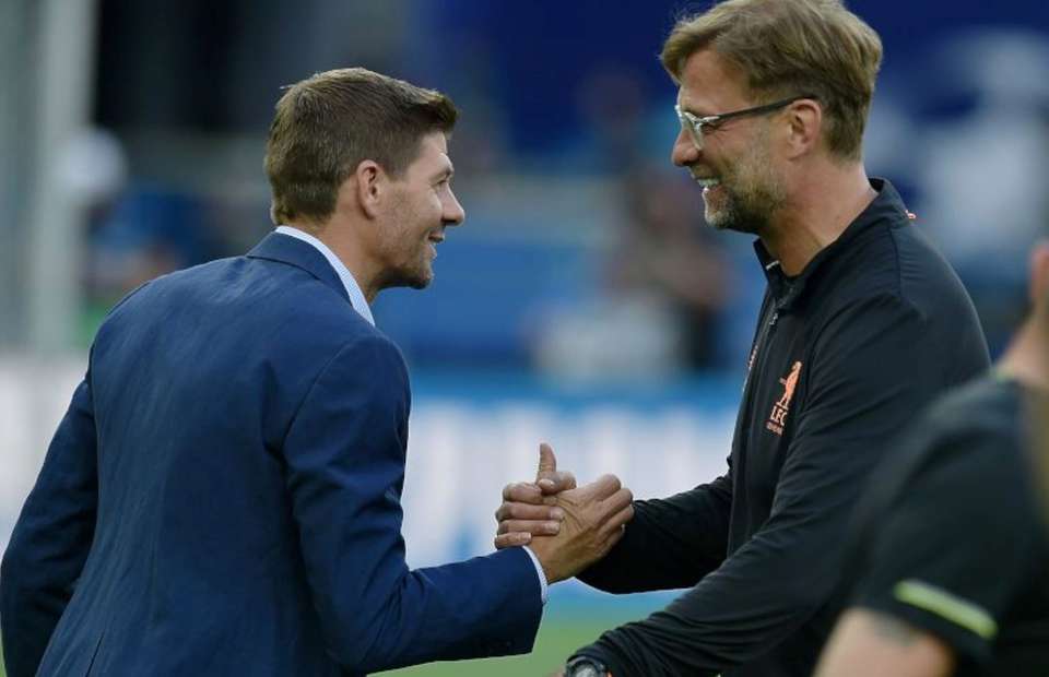 Jurgen Klopp had chat with Steven Gerrard to try and help him become a top manager - Bóng Đá