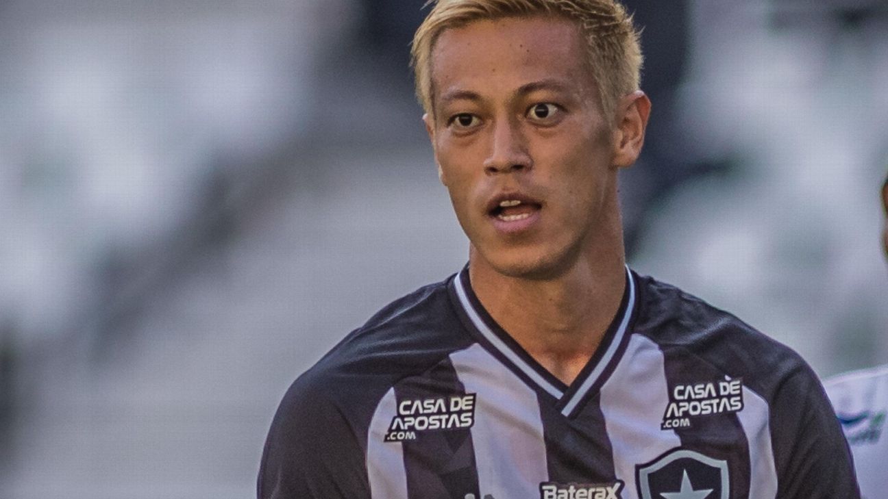 Honda scores in Botafogo debut - Bóng Đá