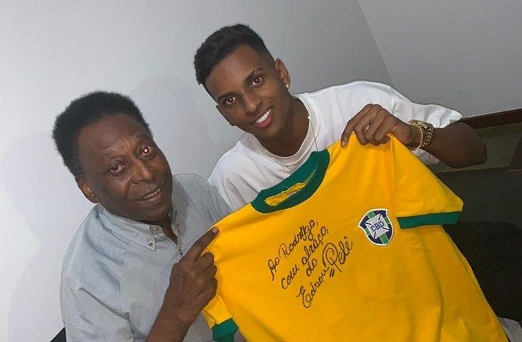 Rodrygo reveals he received Pele's blessing to join Real Madrid - Bóng Đá