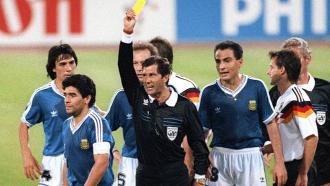 Referee reveals why he could have sent Maradona off before 1990 World Cup final - Bóng Đá