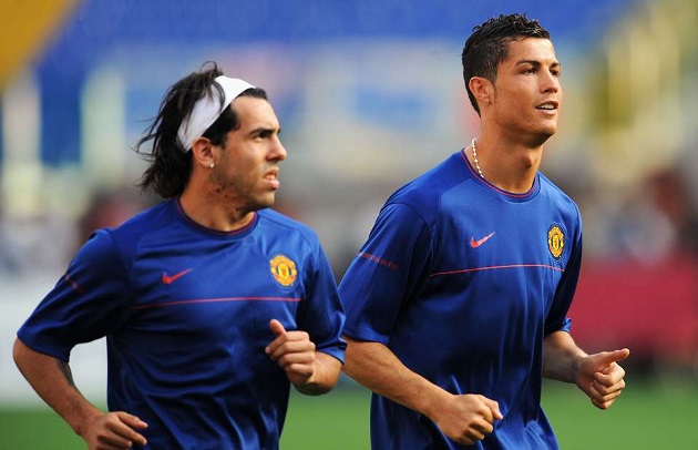Ronaldo, Messi xuất hiện trong đội hình đồng đội xuất sắc nhất của Tevez - Bóng Đá