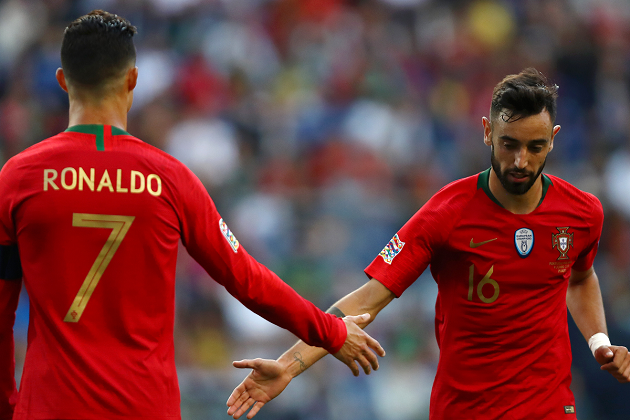 'Maybe I Can Help Cristiano Ronaldo'- Bruno Fernandes on Portugal Team-mate Breaking Goalscoring Record - Bóng Đá