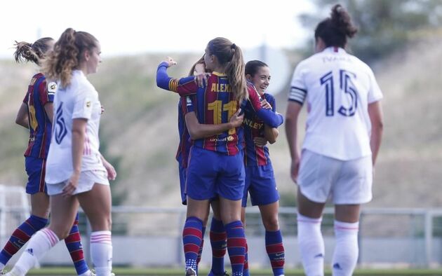 Đội nữ Barca thắng trận El Calsico đầu tiên - Bóng Đá