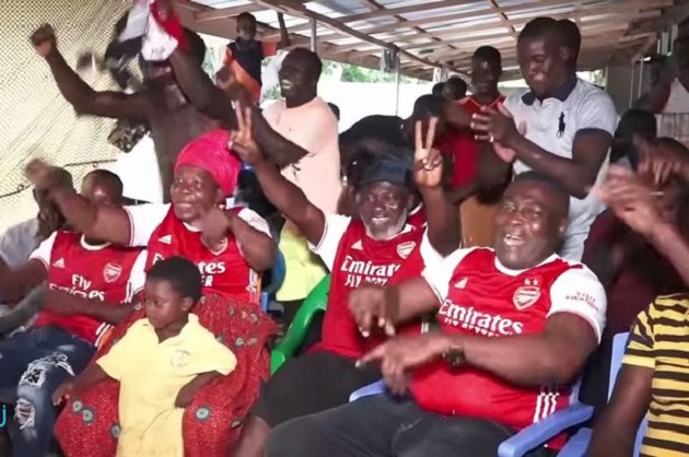 Thomas Partey’s family had wild reaction to Arsenal debut at Man City - Bóng Đá