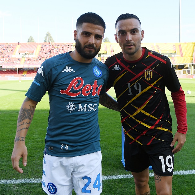 Insigne brothers score against each other as Napoli beat Benevento in Serie A - Bóng Đá