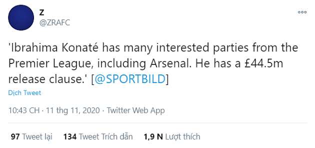 ‘Please be true’: Arsenal fans react as Gunners linked with Ibrahima Konate - Bóng Đá