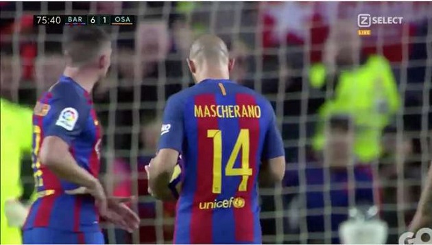 Javier Mascherano retires: Luis Suarez’s reaction to Argentine’s only Barcelona goal - Bóng Đá