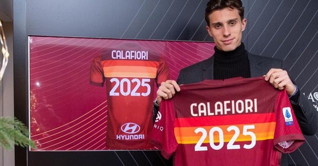 Official: Roma renew with Calafiori - Bóng Đá