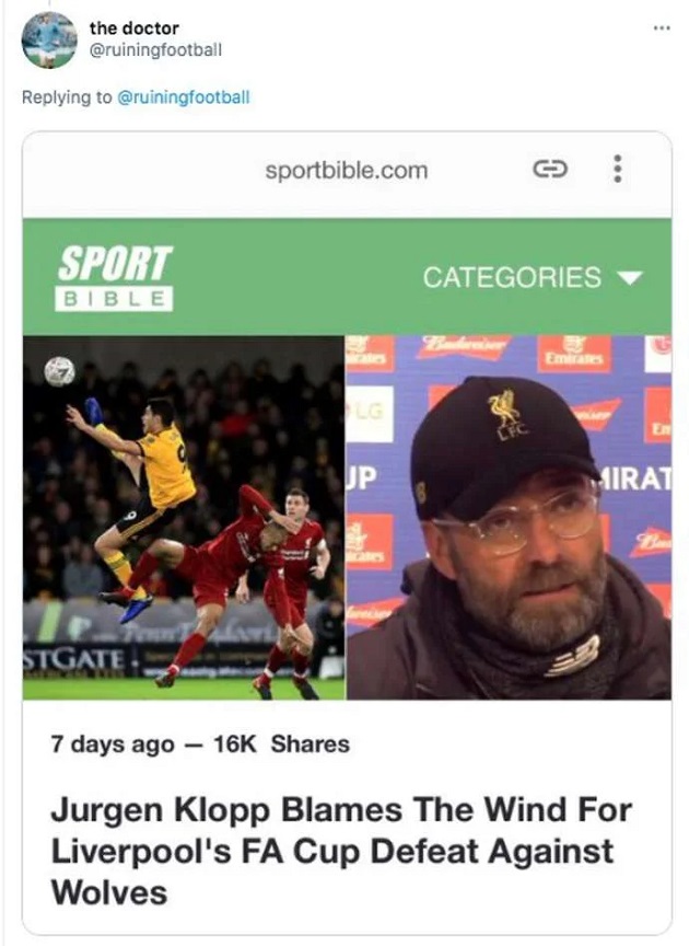 Jurgen Klopp’s most ridiculous excuses as Liverpool manager - Bóng Đá