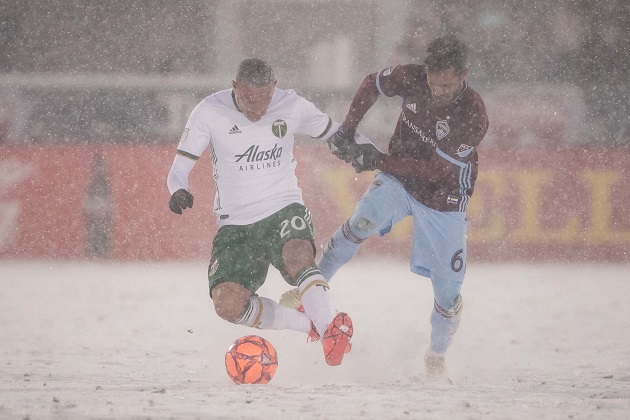 A referee’s eyebrows literally froze during the coldest game in MLS history - Bóng Đá