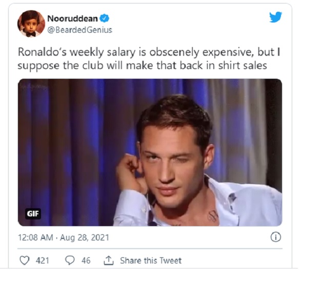 Prodigal son returns: Twitter aces the meme game as Ronaldo joins Man Utd - Bóng Đá
