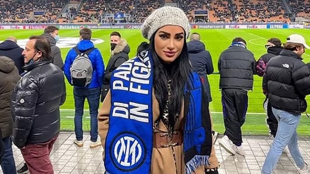 Stefania Marchionna and the promise: 'If Inter win the Champions League, I'll undress' PHOTO - Bóng Đá