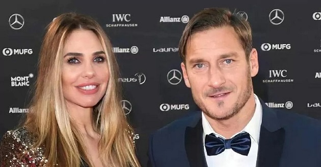 Totti and Ilary Blasi, after 20 years the story is close to the end - Bóng Đá