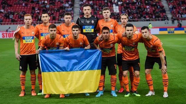 Shakhtar Donetsk play for first time since Russia's invasion of Ukraine in 'Stop War' friendly vs Olympiacos - Bóng Đá