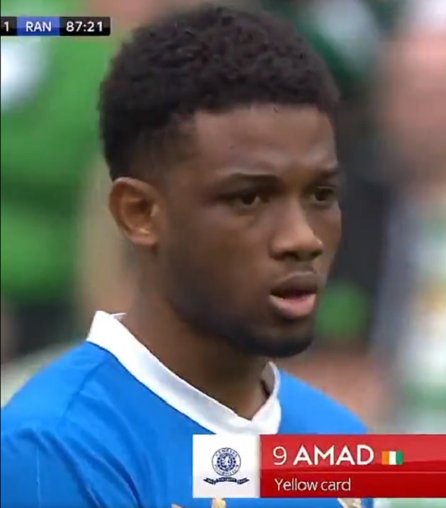 'Better than our back-four!' - Manchester United fans sent wild as Amad earns booking vs Celtic - Bóng Đá