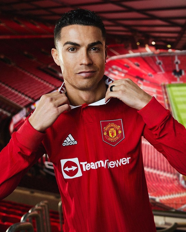 Cristiano Ronaldo used in new Man Utd kit reveal but special video held back - Bóng Đá
