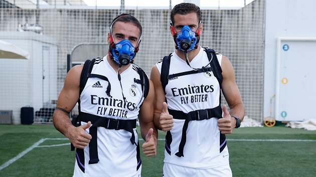 Explained: Why Real Madrid stars are wearing futuristic masks in training - Bóng Đá