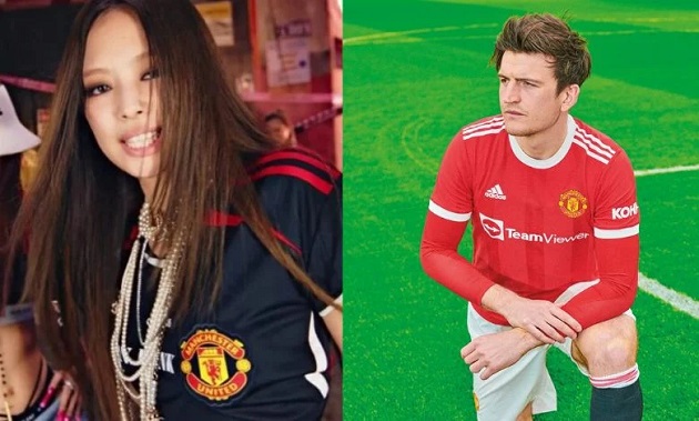 Why did BLACKPINK Jennie wear a Manchester United shirt?  - Bóng Đá