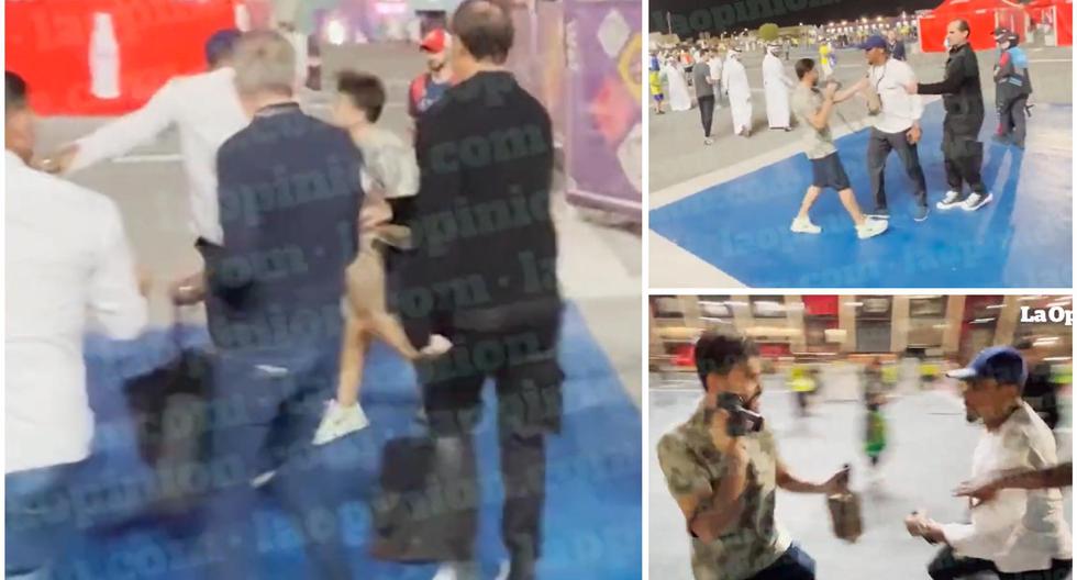 Samuel Eto'o is filmed ATTACKING a man outside World Cup stadium after watching Brazil's win against South Korea - Bóng Đá