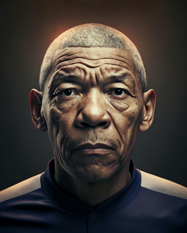 Messi, Cristiano Ronaldo, Mbappe, Neymar... when they're old! This is how the greatest footballers will look when they are seniors - Bóng Đá