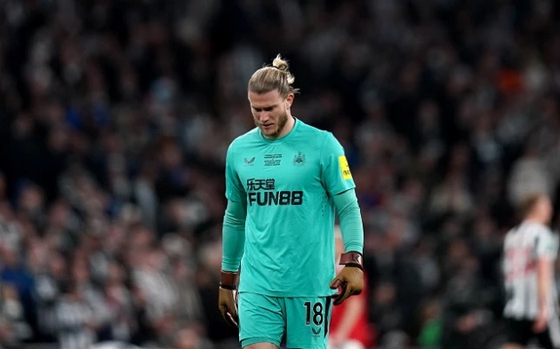Eddie Howe: Loris Karius can be ‘really proud’ of Carabao Cup final display after Newcastle’s defeat to Manchester United - Bóng Đá