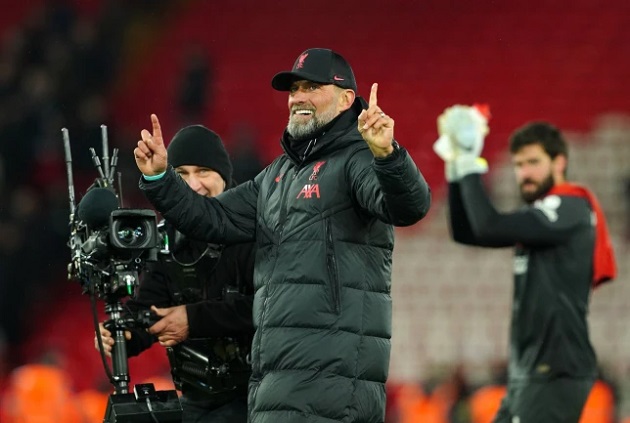 Jurgen Klopp reveals why he snubbed fist pump celebration with Liverpool fans after 7-0 win vs Manchester United - Bóng Đá