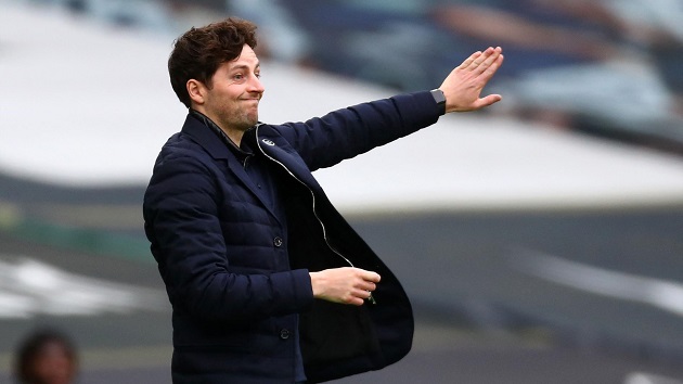 Ryan Mason takes charge of Tottenham training ahead of crunch Man United  - Bóng Đá