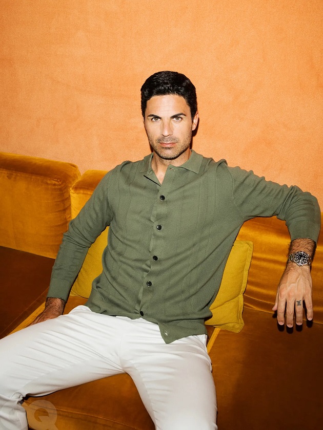 Mikel Arteta models for British GQ   - Bóng Đá