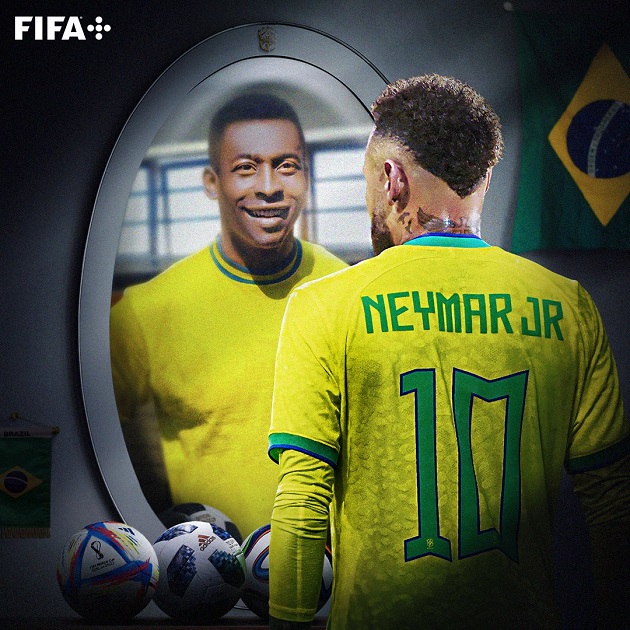 Neymar breaks Pele's goal-scoring record in big win for Brazil - Bóng Đá