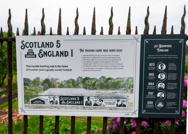 Sân vận động này cũng là nơi diễn ra trận thắng lịch sử 5-1 của Scotland trước đội tuyển Anh vào năm 1882. Kết quả này đã được lưu lại bằng một bức tranh tường vào năm 2019.