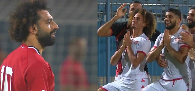 Hannibal Mejbri mocks Mohammed Salah after 3-1 win for Tunisia - Bóng Đá