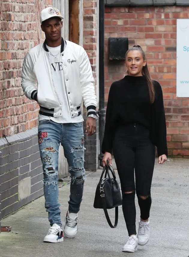 Marcus Rashford sparks rumours he’s back with ex-fiancée after booking out entire posh restaurant for romantic date - Bóng Đá
