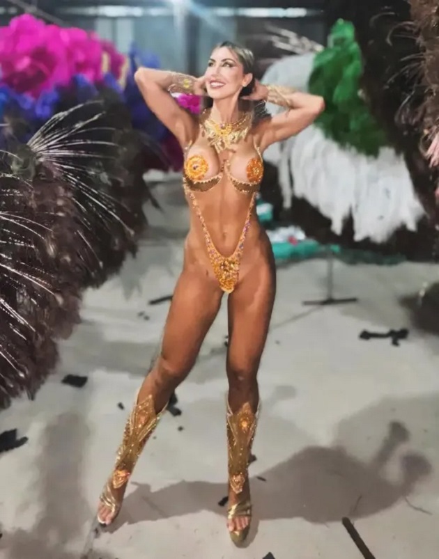 CAR BLIMEY Man Utd Wag leaves nothing to imagination in barely-there outfit for Carnival as fans say she’s ‘from another planet’ - Bóng Đá