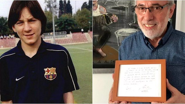 Lionel Messi’s first contract with Barcelona goes up for auction, starting price of $625,000 - Bóng Đá