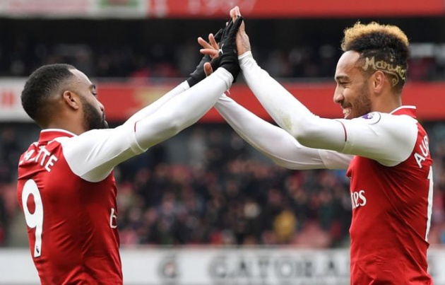 Unai Emery gợi ý cách sử dụng Aubameyang và Lacazette cho mùa giải mới của Arsenal - Bóng Đá